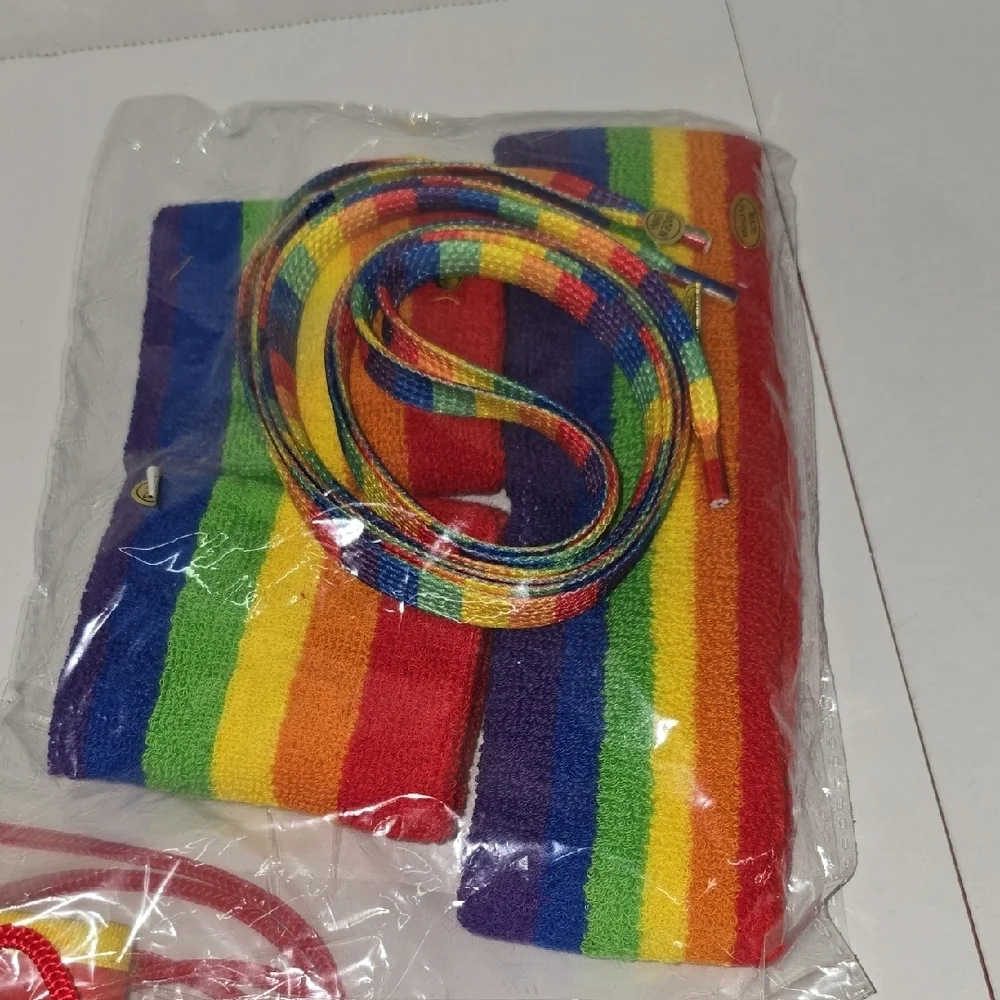 Tipsy Elves 7 Pc Rainbow Pride Party Decoration Set